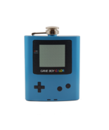 Gameboy Color - Blue Custom Flask Canteen Collectible Gift Video Games N... - $26.00