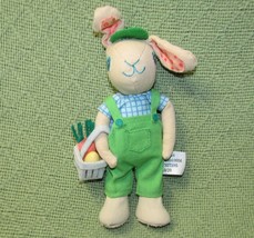 TARGET 2020 EASTER BUNNY DECORATIVE PLUSH 7&quot; SELF STANDING WHIMSICAL HOL... - £7.57 GBP