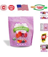 Fruity Organic Lollipops - 7oz , Gluten-Free Treats for All Occasions - $63.35
