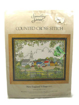 Something Special New England Village Church Trees Counted Cross Stitch Kit - £15.68 GBP