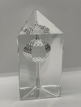 Waterford Crystal Times Square 2000 Millennium Paperweight Sculpture - £12.86 GBP
