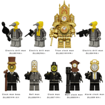 8 Pcs Game Electric Deal Man Building Minifigure Set Buy Minifigures Online - £14.34 GBP