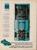 1966 GMC Pickup Truck Ad Overhead Vintage Original 1960s Magazine Print ... - £19.20 GBP