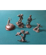 Pewter Figurines Compatible with Franklin Mint Compatible with Pathfinde... - $46.87 CAD
