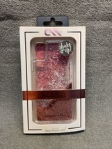 NEW Case-Mate Waterfall Case for Apple iPhone 2017 Pink Purple Glitter KG - £9.29 GBP