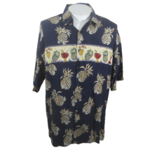 Campia Moda vintage Men Hawaiian camp shirt pit to pit 24 XL aloha luau tropical - £19.46 GBP