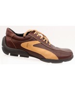 Kenneth Cole Reaction Shoes Mens Size 7.5   Driving Brown Leather  Italy - £19.71 GBP