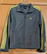 VTG Adidas Unisex Superstar Gray Training Track Jacket - Korea Size 100 Medium - £11.14 GBP