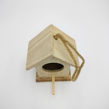 SYMFYYH Birdhouses Delicate Natural Wood Birdhouse for Outdoor Hanging Use - £17.55 GBP