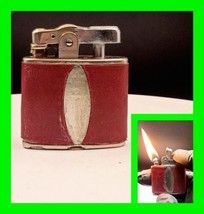 Early Vintage Ronson Art Metal Works Art Deco De-Light Petrol Lighter - ... - $69.29