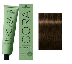 Schwarzkopf IGORA ZERO AMM Hair Color, 3-0 Dark Brown Natural