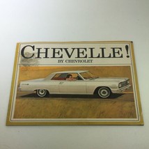VTG 1963 Chevrolet Chevelle 300 Station Wagon Car Auto Brochure Catalog - $17.05