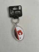 Calgary Flames WinCraft Acrylic Keyring Chain NHL NWT - $12.83