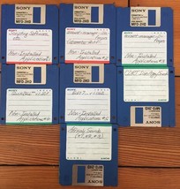 Mixed Lot Vtg 80s 90s Software Installation 3.5 Floppy Disks For Macinto... - $19.99