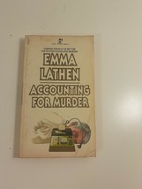 Accounting For Murder By Emma Lathen 1974 paperback novel fiction - $5.94