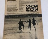 1971 Nova Scotia Canada’s Ocean Vintage Print Ad Advertisement 1970s pa16 - $7.91