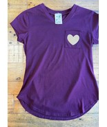 Girls Lily Bleu Love 1987 Glitter Graphic Tee Shirt, Medium (10/12) - £6.31 GBP