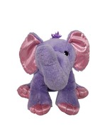 Destination Nation Aurora World Purple Elephant Plush Stuffed Animal 201... - £22.35 GBP