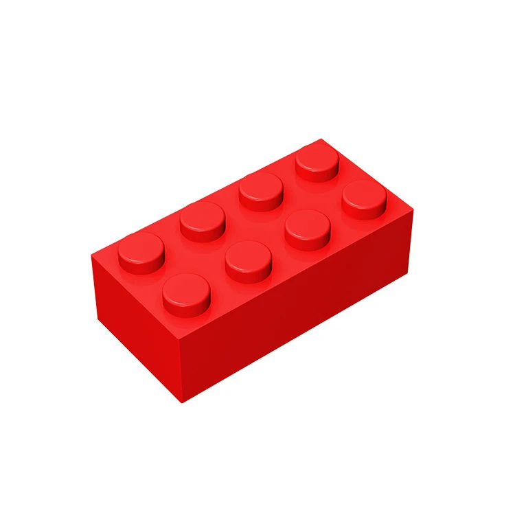 10pcs Compatible MOC Parts 3001 Brick 2 x 4 Building Block Particle DIY ... - £11.14 GBP