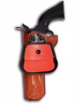 Fits Uberti Cattlemen 1873 357 Magnum 3.5”BBL Leather Paddle Holster #1837# RH image 3