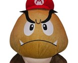 Super Mario Bros B0112 Kuribo Goomba Mario Banpresto 2006 Plush 13.5&quot; Do... - $34.20