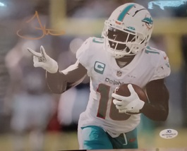 Tyreek Hill Miami Dolphins Hand Signed Autographed 8X10 Photo with COA - £77.85 GBP