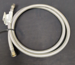 Everbilt 5 ft. Universal Dishwasher Supply Line 5&#39; Braided Stainless Ste... - $7.91