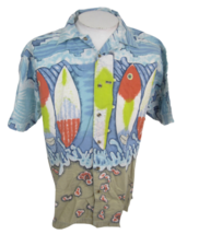 Presence vintage Men Hawaiian camp shirt p2p 24 aloha luau tropical surfing  - £19.77 GBP