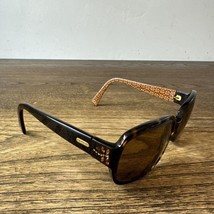 Coach New York “Eva” S436 Dark Brown Tortoise Sunglasses Frames Only 56-16-125 - $24.87