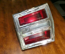1968 Dodge Dart Taillight  Assembly -  Housing Brake Turn Reverse Lens   - $74.25