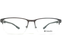 Columbia Eyeglasses Frames C3015 072 Gray Rectangular Half Rim 57-16-145 - £53.14 GBP