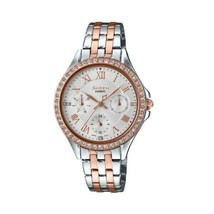 Casio Sheen Woman Wrist Watch SHE-3062SPG-7ADF Metal Band - £149.34 GBP