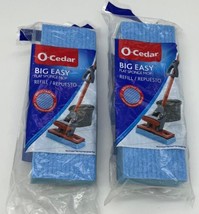O-Cedar Big Easy Flat Sponge Mop Refill OCedar Lot of 2  4028073 - $28.05