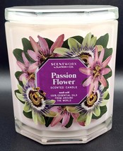 1 Scentworx Harry Slatkin &amp; Co 3 Wick Jar Candle Passion Flower Scented 14.5 Oz - £19.61 GBP