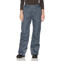 Artix Womens Insulated Snow Pants Size 3X (24W-26W) Color Steel Warm Lightweight - £41.95 GBP