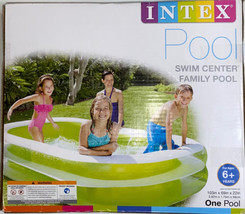 Intex Swim Center Family Inflatable Pool, 103&quot; X 69&quot; X 22&quot;, Brand New in Box - £30.56 GBP