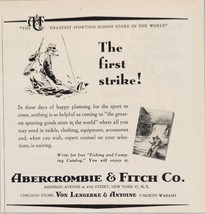 1952 Print Ad Abercrombie &amp; Fitch Fishing Tackle Clothing,Equipment New ... - $12.58