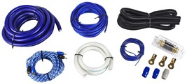 Rockville RWK01 0 Gauge Complete Car Amp Wiring Installation Wire Kit w/... - £72.33 GBP