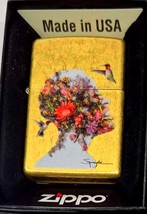 Sharp Spazuk Brass Flower Head Zippo Lighter - €24,55 EUR