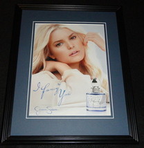 Jessica Simpson 2011 I Fancy You Fragrance Framed 11x14 ORIGINAL Adverti... - £27.58 GBP