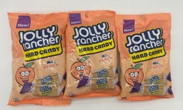Lot of 3 Jolly Rancher ALL PEACH Hard Candy 7oz Bags Limited Edition EXP 07/2024 - £14.68 GBP
