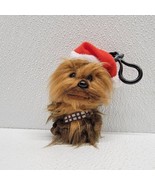 2012 Lucasfilm Star Wars Christmas Santa Hat Chewbacca Plush Keychain Cl... - $19.70