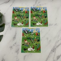 Vintage Looney Tunes Sticker Sheets Lot of 3 1993 Hallmark Bugs Road Runner - $260.01 MXN