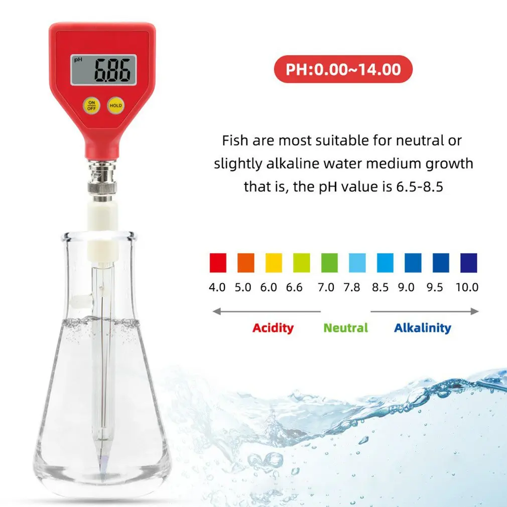 House Home NEW PH-98108 Digital Food Ph Meter A GlA Ph Tester For Water Milk Che - £58.35 GBP