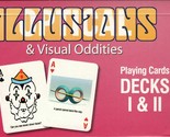 Illusions &amp; Visual Oddities Playing Cards 2 Deck Set  - $9.89