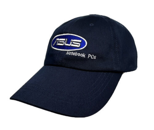 Asus Notebook PCs Logo Navy Blue Strapback Port Authority Hat Cap - $19.79