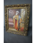 Original oil on canvas “The Sultan” Original Orientalist Painting Patric... - $2,741.06 CAD