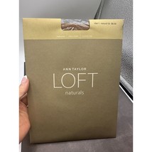 Ann Taylor Loft Naturals Ultra Sheer Pantyhose Size 1 NIP - $110.03 MXN