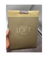 Ann Taylor Loft Naturals Ultra Sheer Pantyhose Size 1 NIP - $109.58 MXN