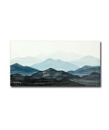 Blue Ridge Mountain Range I Gallery-Wrapped Canvas Giclee Art (18 in x 3... - £115.73 GBP
